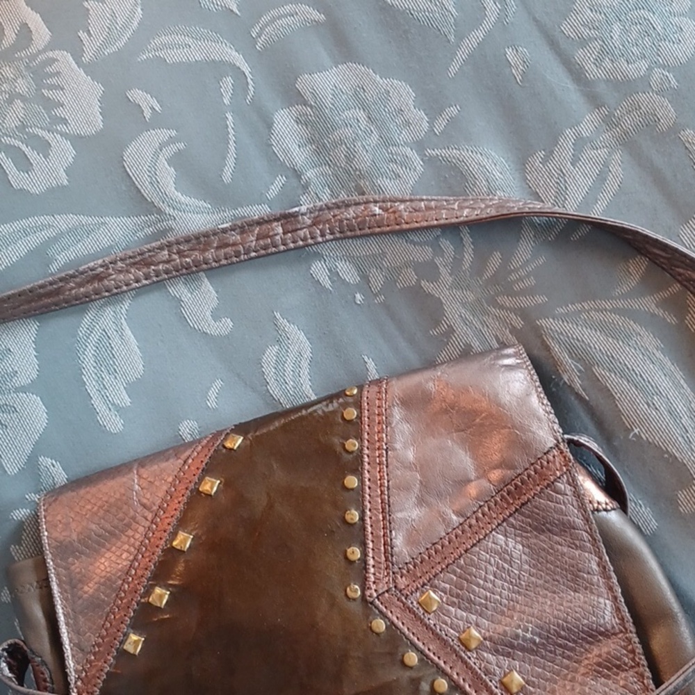 Bags by pinky genuine leather cross body vintage handbag - Picture 7 of 7